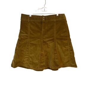 Athleta Cordoroy Skirt 10 NWOT